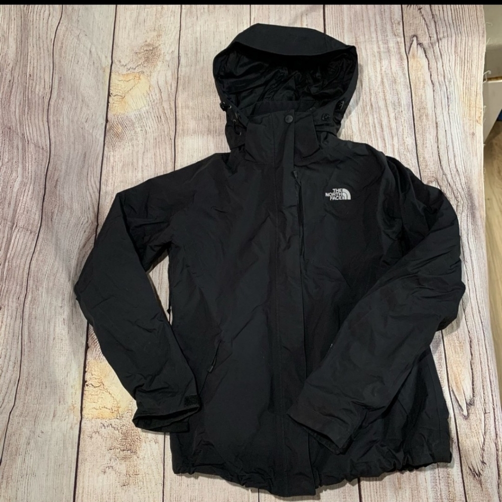 Black 2 in 1 North Face Jacket Size Medium